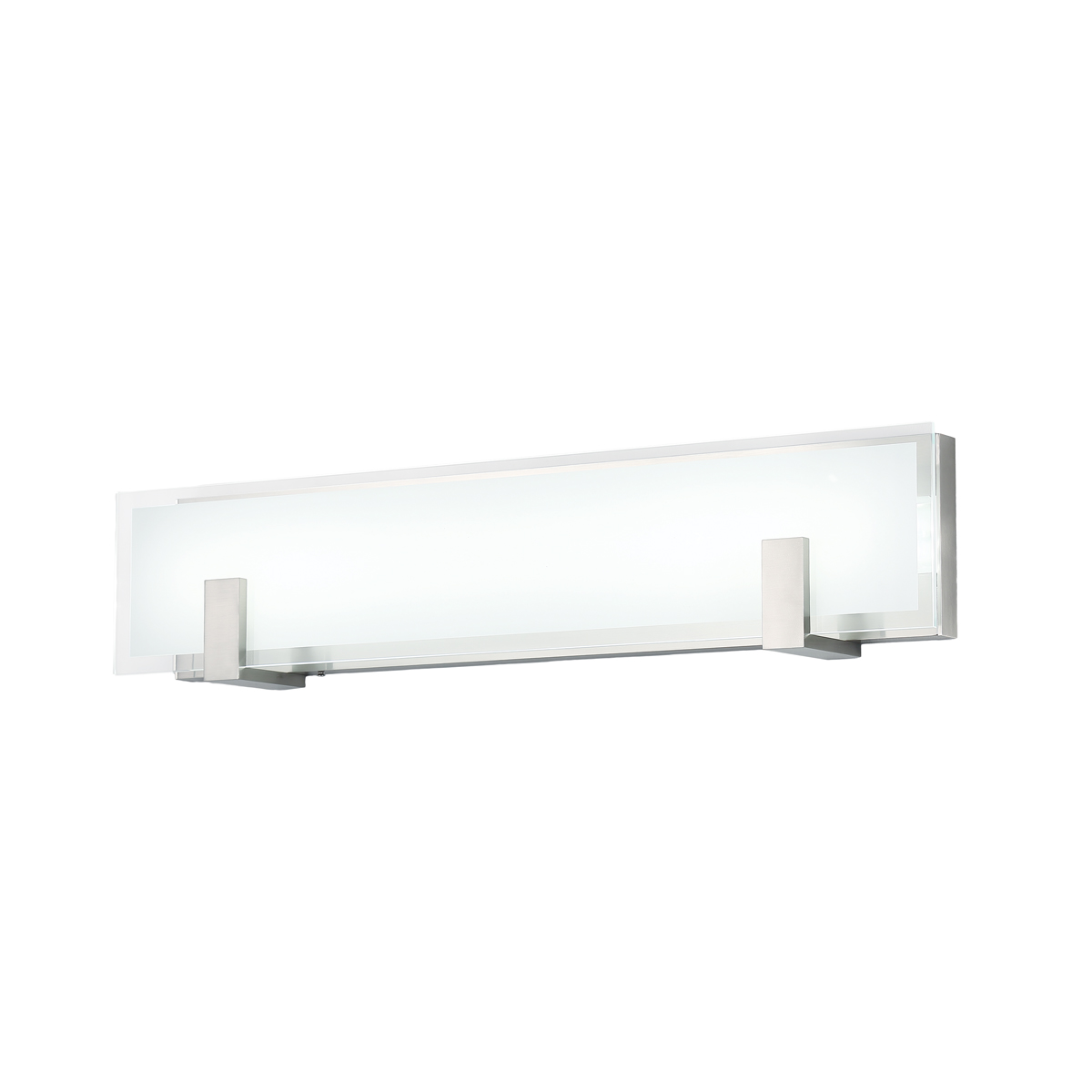 WAC Lighting WS-57627-BN Meridien 27 LED Bath /& Wall Light in Brushed Nickel 2,